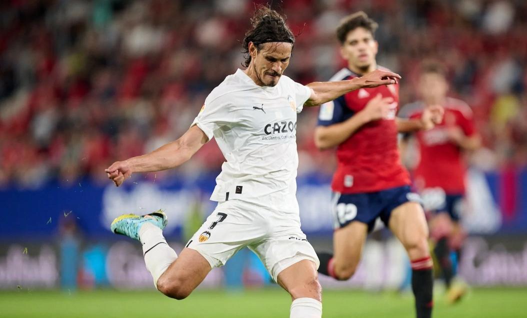 奥萨苏纳客场逼平瓦伦西亚